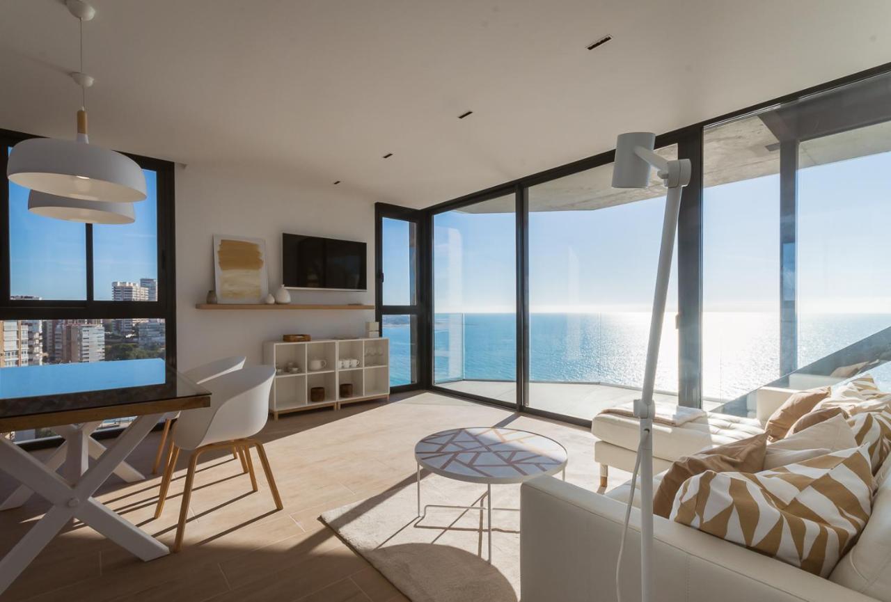 Modern Sea Front Jacuzzi Blue Sky Daire Alicante Dış mekan fotoğraf